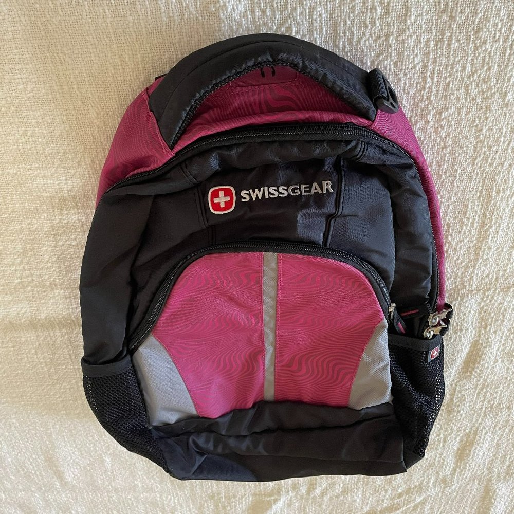 Wenger SwissGear School Backpack Pink & Black (NWOT)